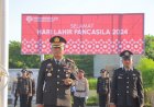 Hari-Lahir-Pancasila,-Kapolres-SBD-Mengajak-Semua-Personel-Dalam-Menjunjung-Tinggi-Toleransi,-dan-Gotong-Royong-Menuju-Indonesia-Emas