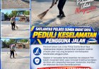 Satlantas-Polres-Sumba-Barat-Daya-Bersihkan-Material-di-Badan-Jalan,-Wujudkan-Keselamatan-Pengguna-Jalan