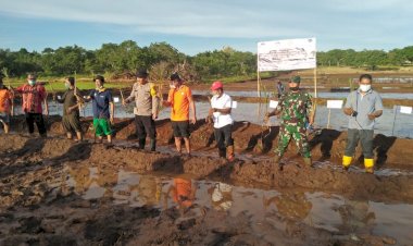 Meningkatkan-Ketahanan-Pangan,-Sinergitas-TNI-Polri-Bersama-Pemerintah-Kab.-Sumba-Barat-Daya-Bergotong-Royong-Tanam-Padi-Perdana