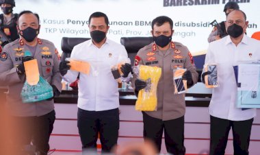 Polisi-Ungkap-Kasus-Penyalahgunaan-BBM-Subsidi-di-Pati,-Kabareskrim-:-