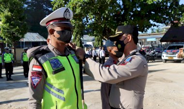 Jelang-Hari-Bhayangkara-Ke-76-Polres-Sumba-Barat-Daya-Melaksanakan-Apel-Gelar-Pasukan-Operasi-Patuh-Turangga-2022