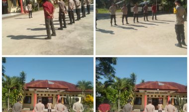 Dalam-Rangka-Cegah-PMK,-Kapolsek-Kodi-Bangedo-Pastikan-Pencegahan-terlaksanakan-Saat-Pimpin-Apel-Pagi