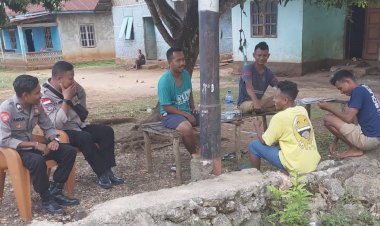 Upaya-Cegah-Hewan-Ternak-Tertular-Virus-PMK,-Bhabinkamtibmas-Polsek-Bondo-Kodi-Polres-SBD-Rutin-Himbau
