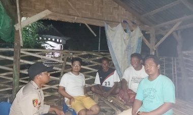 Ajak-Masyarakat-Jaga-Situasi-Kamtibmas,-Personel-Polsek-Bondo-Kodi-Polres-SBD-Rutin-Himbau