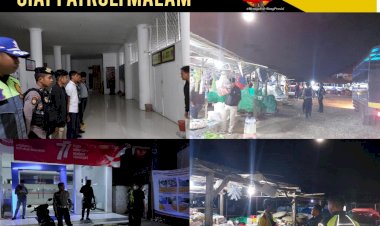 Antisipasi-Kerawanan-Di-Malam-Hari,-Gabungan-Personel-Polres-SBD-Rutin-Laksanakan-Patroli-Malam