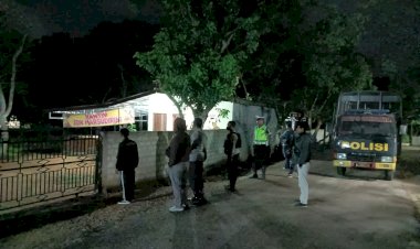 Persempit-Ruang-Gerak-Tindak-Kriminal,-Polres-SBD-Bentuk-Regu-Patroli-Malam