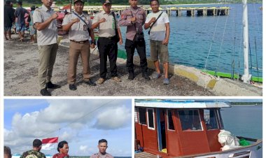 Perketat-Pengamanan-Pelabuhan-Oleh-Piket-Jaga-Polsubsektor-Waikelo