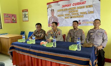 Menyikapi-Situasi-Kamtibmas,-Kapolres-SBD-Sampaikan-Pesan-Kamtibmas-Dalam-Jum’at-Curhat