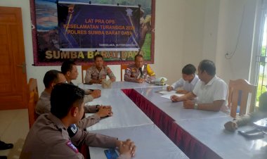 Optimalkan-Operasi-Keselamat-Turangga-2023,-Kabag-Ops-Polres-SBD-Pimpin-Latihan-Pra-Ops-Turangga