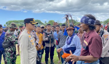 Polres-SBD-Terjunkan-210-Gabungan-Personel-TNI-POLRI-Pengamanan-Ritual-Adat-Pasola