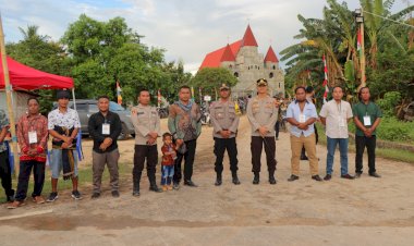 Jamin-Perayaan-Paskah-Kondusif,-Kapolres-SBD-Terjun-Langsung-Dalam-Pengamanan
