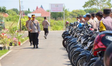 Optimalkan-Sarana-Dalam-Pelayanan,-Kapolres-SBD-Cek-Kelayakan-Kendaraan-Dinas-Bhabinkamtibmas