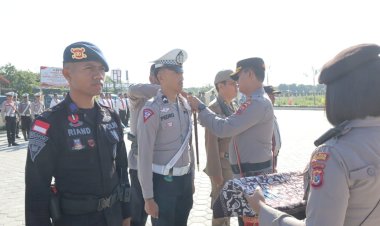 Budayakan-Tertib-Berlalu-Lintas,-Polres-SBD-Gelar-Operasi-Zebra-Turangga-2023