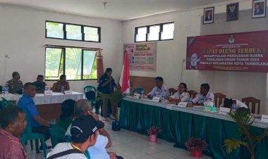 Pleno-Tinkat-Kecamatan-Berjalan-Lancar,-Personel-TNI-Polri-Perketat-Pengamanan