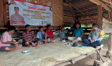 Cipta-Situasi-Kamtibmas-Usai-Pesta-Demokrasi,-Wakapolres-SBD-Imbau-Saat-Jum'at-Curhat