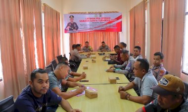 Polres-SBD-Optimalkan-Kekuatan-Personel-H-1-Jelang-Operasi-Semana--Santa-Turangga-2024