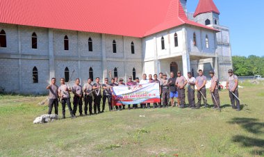 Sambut-HUT-Bhayangkara-ke-78-Polres-SBD-Gelar-Bakti-Religi-Di-Tempat-Ibadah