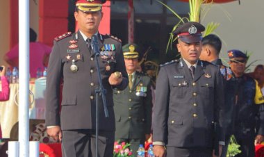 Kapolres-SBD-Pimpin-Upacara-Hari-Bhayangkara-ke-78-Tahun