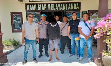Sat-Reskrim-Polres-SBD-Berhasil-Amankan-Pelaku-DPO-Pembunuhan-Di-Limbu-Kembe-Kodi-Utara-Usai-Melarikan-Diri-Ke-Bali