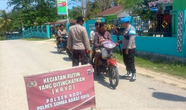 Jelang-Pilkada-2024,-Kapolres-SBD-Perintahkan-Jajaran-Polsek-Tertibkan-Penggunaan-Senjata-Tajam-(Sajam)
