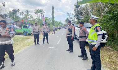 Kampanye-Para-Paslon-Bupati-Dan-Wakil-Bupati-Sumba-Barat-Daya,-Polres-SBD-Perketat-Pengamanan