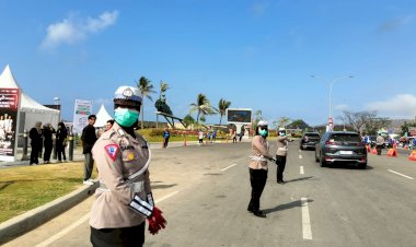 Pengamanan-Ketat-di-Green-Gate-dan-Bundaran-Mong-untuk-Kelancaran-MotoGP-Mandalika-2024