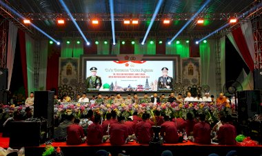 Kapolri-dan-Panglima-TNI-Hadiri-Doa-Lintas-Agama-di-Semarang