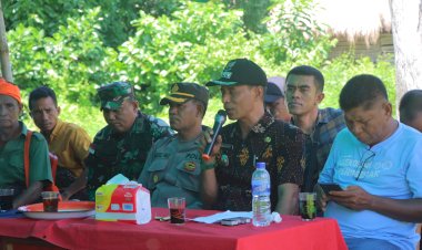 Lestarikan-Budaya-Pasola-Sumba,-Kapolres-Sumba-Barat-Daya-Hadiri-Rapat-Penentuan-Jadwal-Pasola