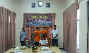 Polres-Sumba-Barat-Daya-Ungkap-Kasus-Tindak-Pidana-Pengangkutan-dan-Niaga-BBM-Puluhan-Liter-Jenis-Pertalite-Tanpa-Ijin,-2-Pelaku-Di-Amankan