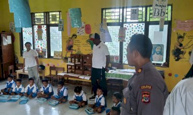 Launching-Makan-Geratis-di-Tingkat-TK-s/d-SMA,-Polres-Sumba-Barat-Daya-Dukung-Penuh-Program-Pemerintah
