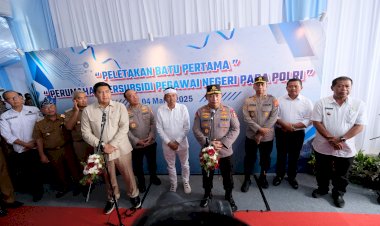 Groundbreaking-Serentak-Rumah-Subsidi-Polri,-Kapolri:-Target-100.000-Rumah-di-2025