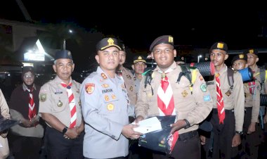 Sukseskan-Upaya-Menanggulangi-Kebakaran,-Kapolres-Lepas-Kontingen-Ikuti-Jambore-Karhutla-2025