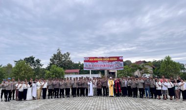 Polres-Sumba-Barat-Daya-Gelar-Doa-Bersama-Lintas-Agama-Sambut-HUT-Bhayangkara-ke-79