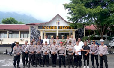 WAKAPOLRI-MENYAPA-PERSONEL-POLRES-FLORES-TIMUR,-TEKANKAN-STANDAR-LAYANAN-110-&-PAMAPTA-MERATA-NASIONAL