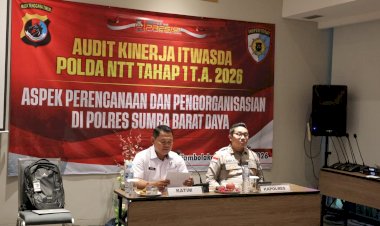 ITWASDA-POLDA-NTT-LAKSANAKAN-AUDIT-KINERJA-TAHAP-I-DI-POLRES-SUMBA-BARAT-DAYA,-PERKUAT-TERTIB-ADMINISTRASI-DAN-KINERJA-ORGANISASI