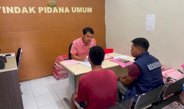 Satreskrim-Polres-Sumba-Barat-Daya-Laksanakan-Tahap-II,-Serahkan-Tersangka-dan-Barang-Bukti-Kasus-Pencurian-dengan-Pemberatan-ke-Kejaksaan