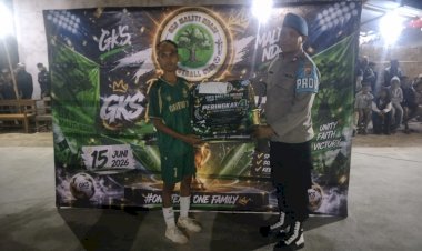 Polsek-Wewewa-Timur-Amankan-Penutupan-Turnamen-Futsal-GKS-Jemaat-Maliti-Ndari-Cup-I,-Berlangsung-Aman-dan-Kondusif