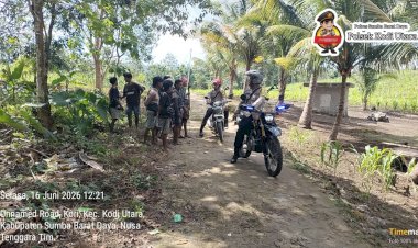 Polsek-Kodi-Utara-Intensifkan-Patroli-Cipkon,-Antisipasi-Begal-dan-Pencurian-Ternak-di-Wilayah-Hukum-Polsek-Kodi-Utara