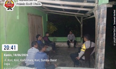 Polsek-Kodi-Utara-Intensifkan-Patroli-Cipta-Kondisi,-Ajak-Masyarakat-Bersama-Jaga-Kamtibmas