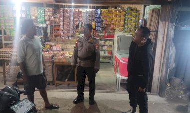 Patroli-Cipkon-Polsek-Wewewa-Barat-Ciptakan-Rasa-Aman,-Antisipasi-C3-dan-Premanisme-pada-Malam-Hari