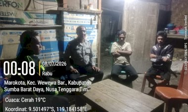 Patroli-Cipkon-Polsek-Wewewa-Barat-Intensifkan-Pengawasan-di-Titik-Rawan-dan-Objek-Vital