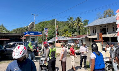 Satlantas-Polres-Sumba-Barat-Daya-Gelar-Operasi-Gabungan-Bersama-Bapenda,-Tindak-27-Kendaraan-Pelanggar
