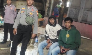 Patroli-Cipkon-Polsek-Wewewa-Barat,-Polisi-Sisir-Objek-Vital-dan-Jalur-Rawan-Demi-Jaga-Kamtibmas