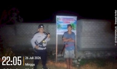 Polsek-Kodi-Utara-Intensifkan-Patroli-Cipkon,-Ciptakan-Rasa-Aman-di-Tengah-Masyarakat