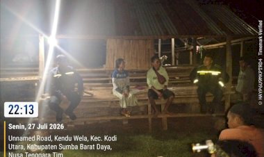 Polsek-Kodi-Utara-Gelar-Patroli-Cipta-Kondisi,-Situasi-Kamtibmas-Terpantau-Aman