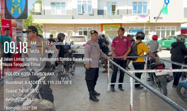 Polsek-Kota-Tambolaka-Gelar-Patroli-Cipkon-Antisipasi-Aksi-Unjuk-Rasa-Pasca-Penyesuaian-Harga-BBM