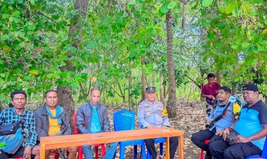 Polsek-Kodi-Bangedo-Gelar-Patroli-Presisi-dan-Sambang-Masyarakat,-Sampaikan-Imbauan-Kamtibmas
