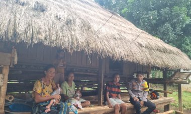 Polsek-Kodi-Bangedo-Gelar-Patroli-Presisi-dan-Sambang-Warga,-Sampaikan-Pesan-Kamtibmas