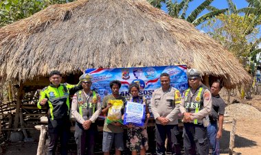 Satlantas-Polres-Sumba-Barat-Daya-Gelar-Anjangsana-HUT-Polantas-ke-71