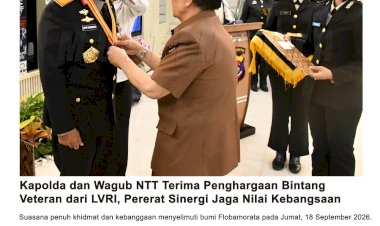 Terima-Bintang-Kehormatan-LVRI,-Kapolda-NTT:-Ini-Amanah-untuk-Terus-Memupuk-Nasionalisme-dan-Persaudaraan